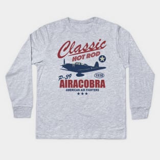 P-39 Airacobra Kids Long Sleeve T-Shirt